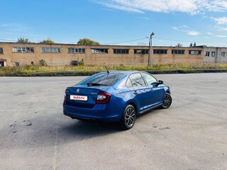 2019 Skoda Rapid I Рестайлинг, синий, 1450000 рублей, вид 3