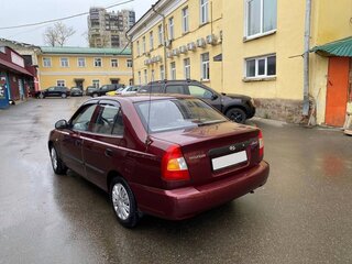 2009 Hyundai Accent ТагАЗ II, красный, 650000 рублей, вид 3