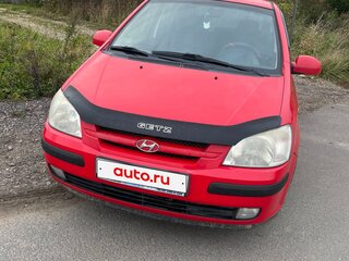 2004 Hyundai Getz I, красный, 415000 рублей, вид 1