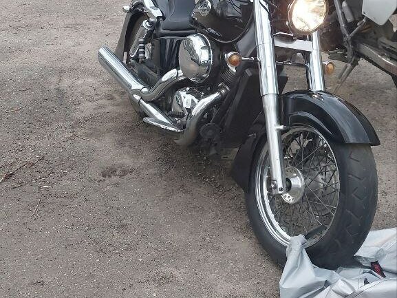 1998 Honda Shadow 400, чёрный, 350000 рублей - вид 6