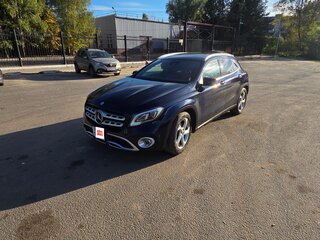 2018 Mercedes-Benz GLA 180 I (X156) Рестайлинг, синий, 1930000 рублей, вид 2