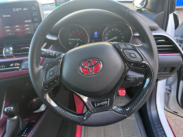 2019 Toyota C-HR I Рестайлинг, белый, 2450000 рублей - вид 10