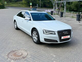 2012 Audi A8 Long III (D4), белый, 2200000 рублей, вид 2