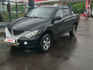 2010 SsangYong Actyon Sports I, чёрный, 750000 рублей, вид 1