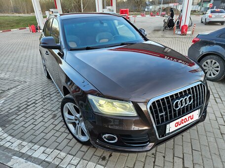 2013 Audi Q5 I (8R) Рестайлинг, коричневый, 1890000 рублей, вид 4