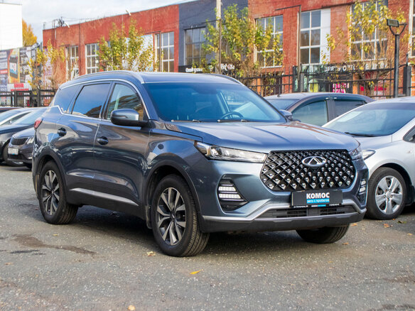 2021 Chery Tiggo 7 Pro I, серый, 1549000 рублей - вид 7
