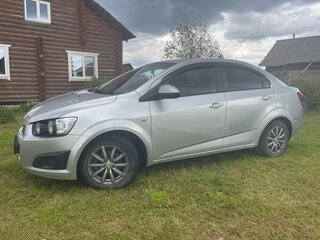 2012 Chevrolet Aveo II, серебристый, 680000 рублей, вид 5
