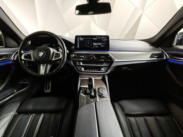 2021 BMW 5 серии 520d xDrive VII (G30/G31/G38) Рестайлинг, чёрный - вид 10