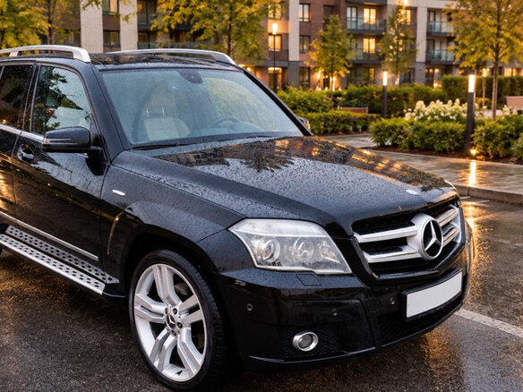 2008 Mercedes-Benz GLK-Класс 350 I (X204), чёрный, 1290000 рублей - вид 3