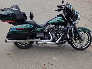 2015 Harley-Davidson Electra Glide, зелёный, 1100000 рублей, вид 3