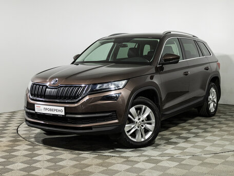 2020 Skoda Kodiaq I, коричневый, 2899585 рублей, вид 1