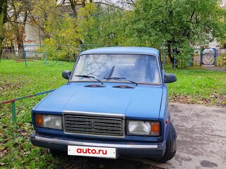 2004 Lada (ВАЗ) 2107, синий, 115000 рублей, вид 2