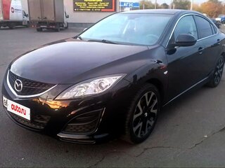 2012 Mazda 6 II (GH) Рестайлинг, чёрный, 800000 рублей, вид 4