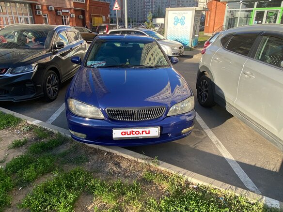 2000 Nissan Cefiro III (A33), синий - вид 1
