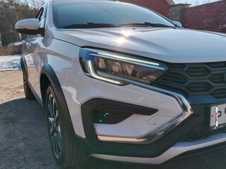 2023 Lada (ВАЗ) Vesta Cross I Рестайлинг (NG), белый, 1375000 рублей, вид 2