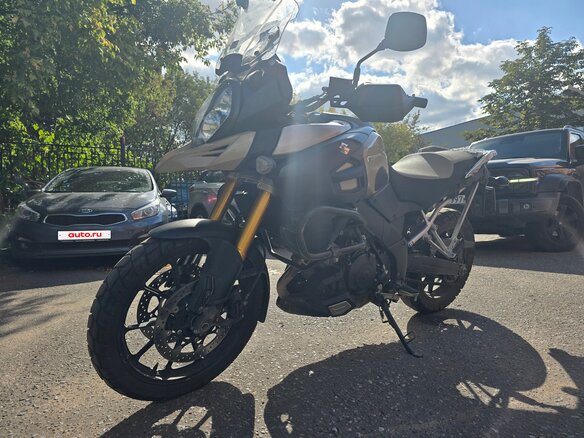 2017 Suzuki V-Strom 1000, коричневый, 865000 рублей - вид 9