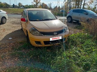 2013 Nissan Tiida I Рестайлинг, жёлтый, 350000 рублей, вид 1