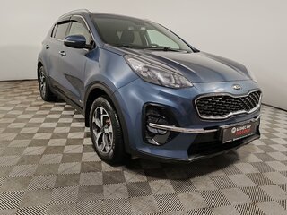 2019 Kia Sportage IV Рестайлинг, синий, 1979000 рублей, вид 3