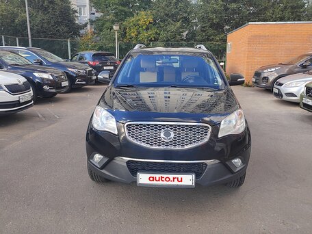 2013 SsangYong Actyon II Рестайлинг, чёрный, 1050000 рублей, вид 2