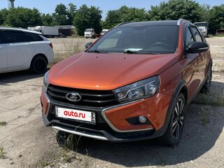 2021 Lada (ВАЗ) Vesta SW I, оранжевый, 1200000 рублей, вид 2