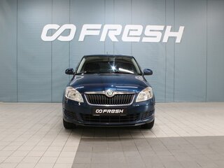 2011 Skoda Fabia II Рестайлинг, синий, 470000 рублей, вид 3
