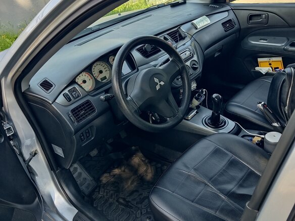 2006 Mitsubishi Lancer IX, серый, 850000 рублей - вид 8