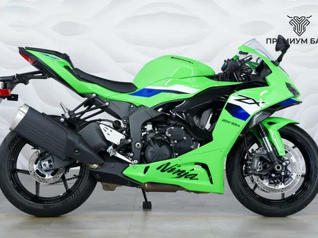 2026 Kawasaki ZX-6R Ninja, зелёный, 1477000 рублей, вид 1
