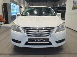 2014 Nissan Sentra VII (B17), белый, 810000 рублей, вид 2