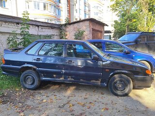 2008 Lada (ВАЗ) 2115, чёрный, 140000 рублей, вид 2