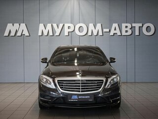2016 Mercedes-Benz S-Класс 500 Long VI (W222, C217), чёрный, 3550000 рублей, вид 3