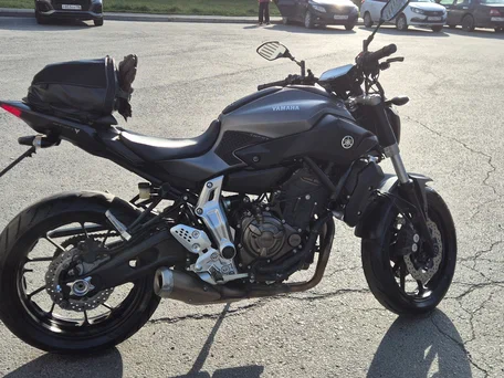 2014 Yamaha MT-07 (FZ-07), чёрный, 590000 рублей, вид 3