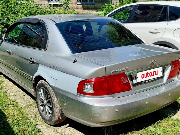 2003 Kia Magentis I Рестайлинг, серебристый - вид 6
