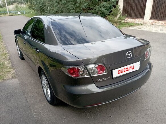 2005 Mazda 6 I (GG) Рестайлинг, серый, 450000 рублей - вид 6