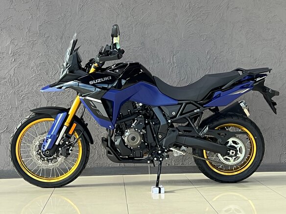 2023 Suzuki V-Strom 800DE, синий - вид 4