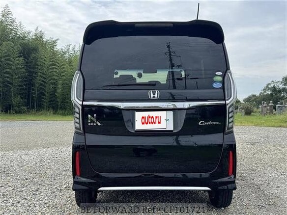 2022 Honda N-BOX II Рестайлинг, чёрный, 860000 рублей - вид 4