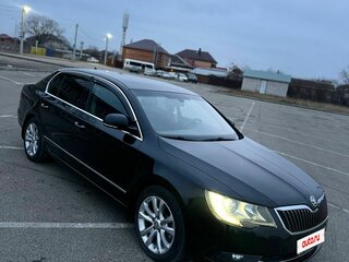 2014 Skoda Superb DSG II Рестайлинг, чёрный, 1050000 рублей, вид 2