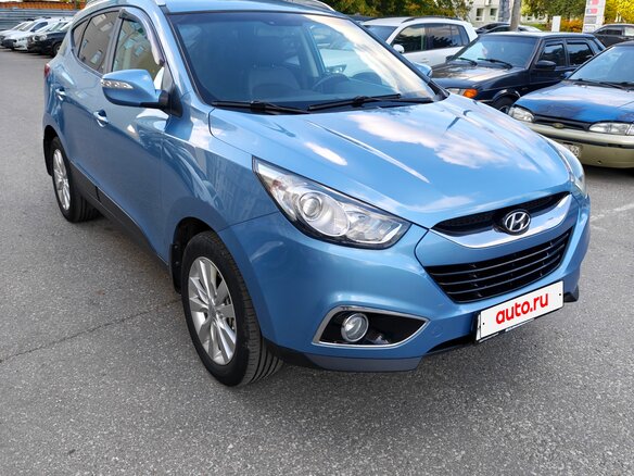 2012 Hyundai ix35 I, голубой, 900000 рублей - вид 1