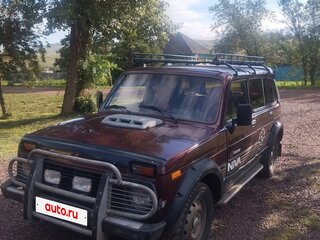 2003 Lada (ВАЗ) 2131 (4x4) I, пурпурный, 300000 рублей, вид 1