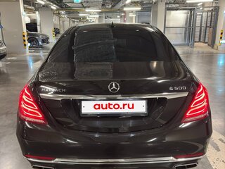 2015 Mercedes-Benz Maybach S-Класс 500 I (X222), чёрный, 3500000 рублей, вид 5