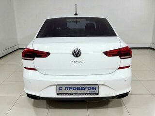 2020 Volkswagen Polo VI, белый, 1390000 рублей, вид 3