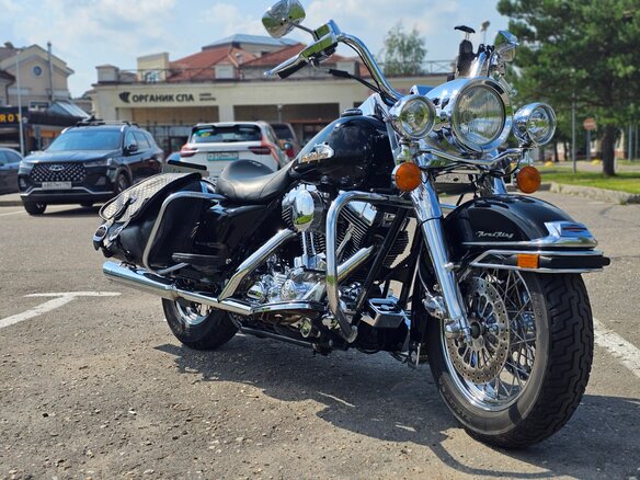 1999 Harley-Davidson Road King, чёрный, 600000 рублей - вид 2