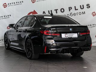 2021 BMW 5 серии 520i VII (G30/G31/G38) Рестайлинг, чёрный, 4949000 рублей, вид 2