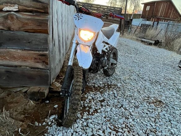 2017 BSE MX 125, белый, 65000 рублей - вид 1