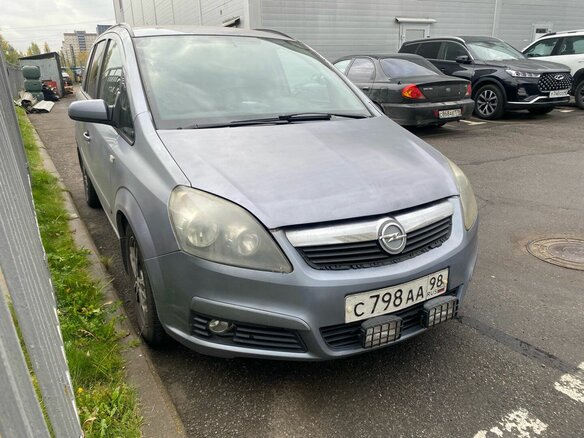 2007 Opel Zafira B, серый, 359000 рублей - вид 1