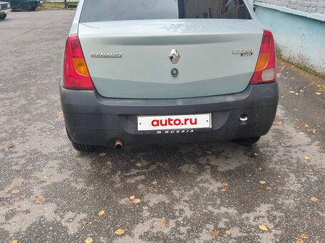2009 Renault Logan I, зелёный, 235000 рублей, вид 4