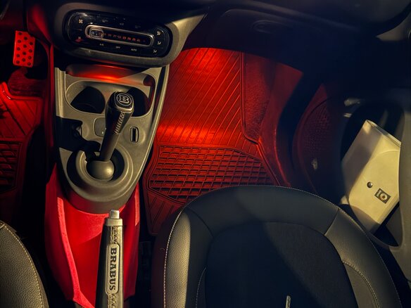 2016 Smart Forfour Brabus II, серый, 1380000 рублей - вид 9