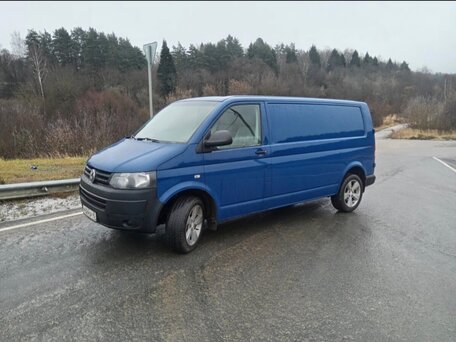 2012 Volkswagen Transporter, синий, 1385000 рублей, вид 1