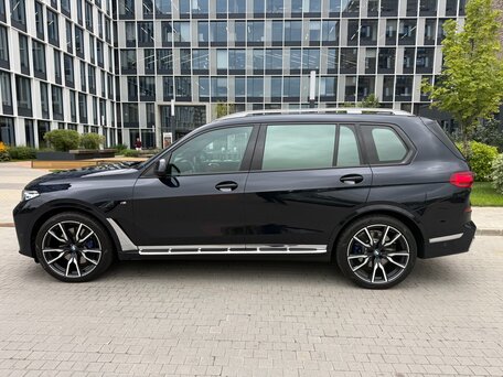2021 BMW X7 40d I (G07), синий, 9500000 рублей, вид 4