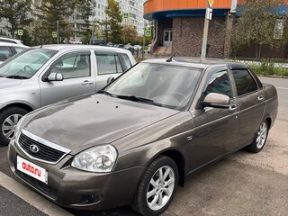 2013 Lada (ВАЗ) Priora I Рестайлинг, коричневый, 415000 рублей, вид 1