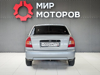 2009 Hyundai Accent ТагАЗ II, серебристый, 340000 рублей, вид 5